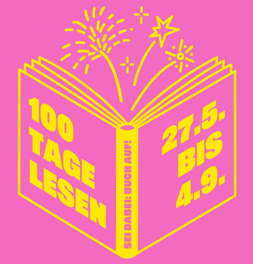 Buch Auf Logo Pink